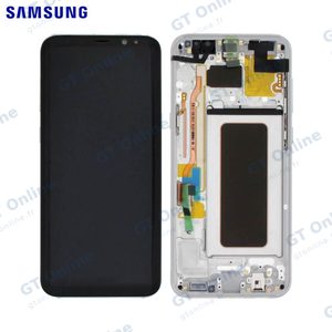 Écran Tactile Original Samsung Galaxy S8 Plus G955 GH97-20469B GH97-20470B GH97-20564B GH97-20565B Argent
