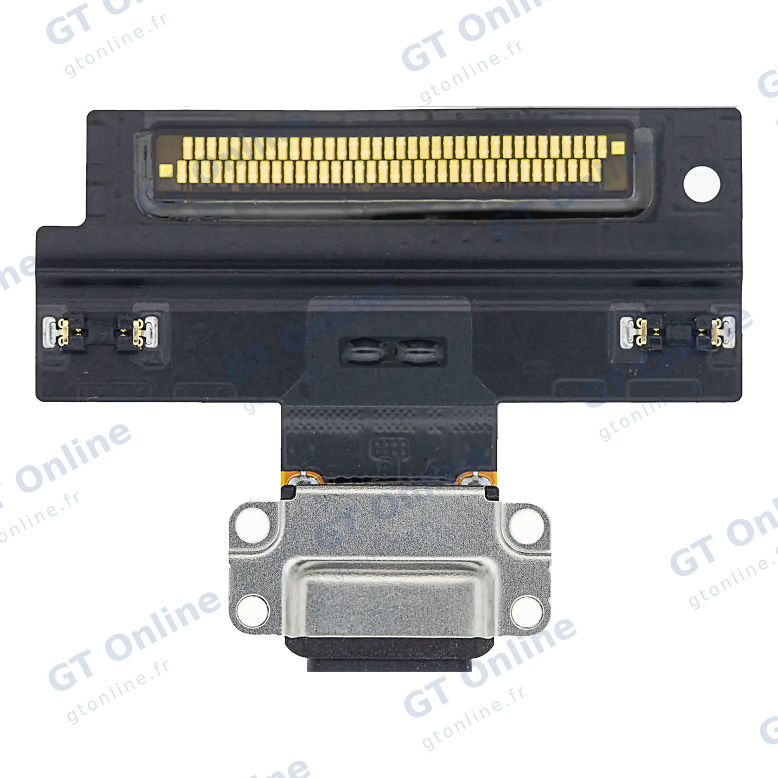Nappe de connecteur de charge à souder pour Apple iPad Air 3 (soudure requise, premium, noir)