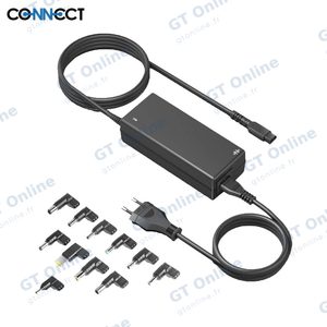 Chargeur Universel pour PC Portable CONNECT MC-CP90W 90W (17 Embouts avec Indicateur LED)