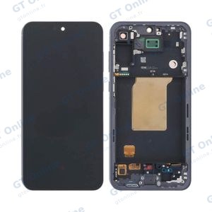 Écran Tactile Oled avec Châssis Samsung Galaxy A55 5G A556 Bleu Nuit