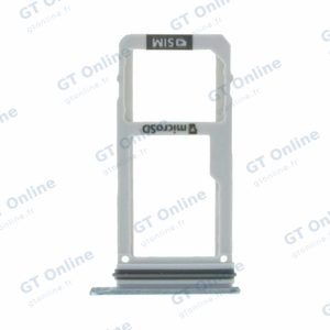 Tiroir Sim Premium Samsung Galaxy A3 2017 A320 Bleu