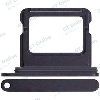 Tiroir SIM pour Apple iPhone 16 / 16 Plus (noir)