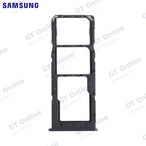 Tiroir SIM Original Samsung Galaxy M12 M127 GH98-46321A Noir