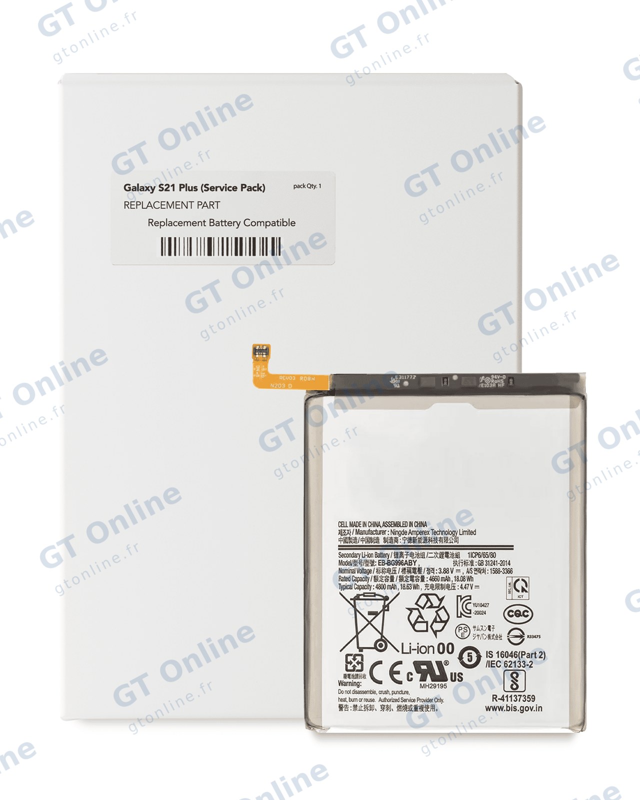 Batterie pour Samsung Galaxy S21 Plus (pack service origine)