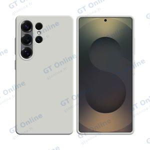 Coque Silicone Compatible pour Samsung Galaxy S25 Ultra S938 (#9) Blanc