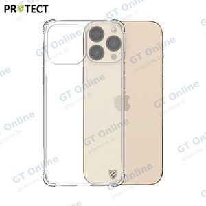 Pack de 10 Coques Silicone Renforcée PROTECT pour Apple iPhone 13 Pro Max Bulk Transparent