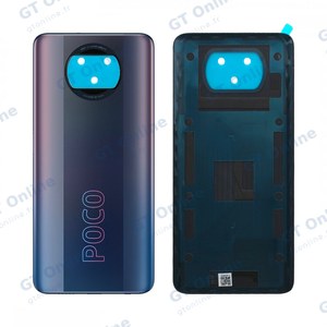 Cache Arrière Premium Xiaomi Poco X3 Pro Noir Obscure