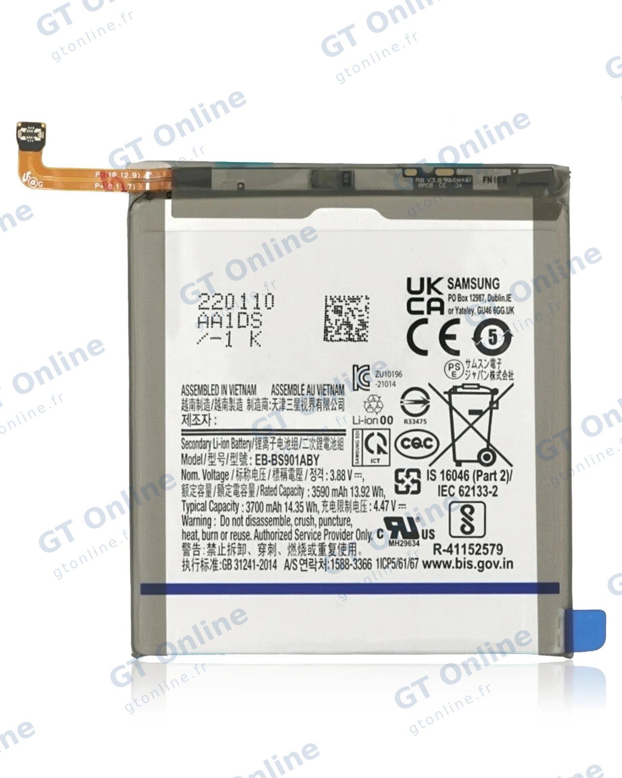 Batterie Galaxy S22+ 4500 mAh