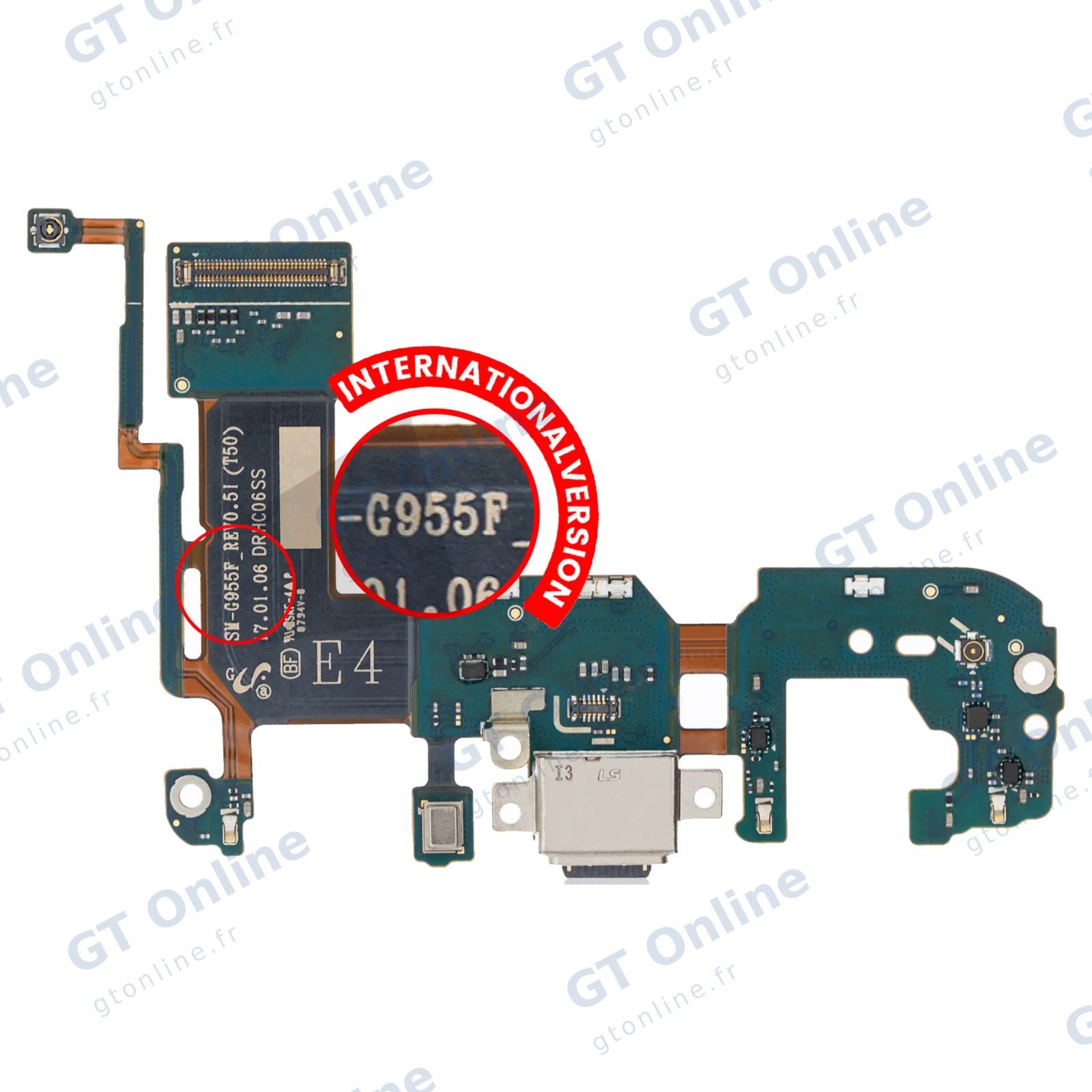 Dock de charge pour Samsung Galaxy S8 Plus (G955F) (version internationale)