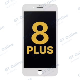 Écran pour Apple iPhone 8 Plus (reconditionné, blanc)