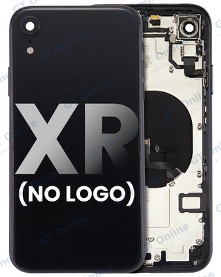 Châssis pour Apple iPhone XR (sans logo, compatible premium, noir)