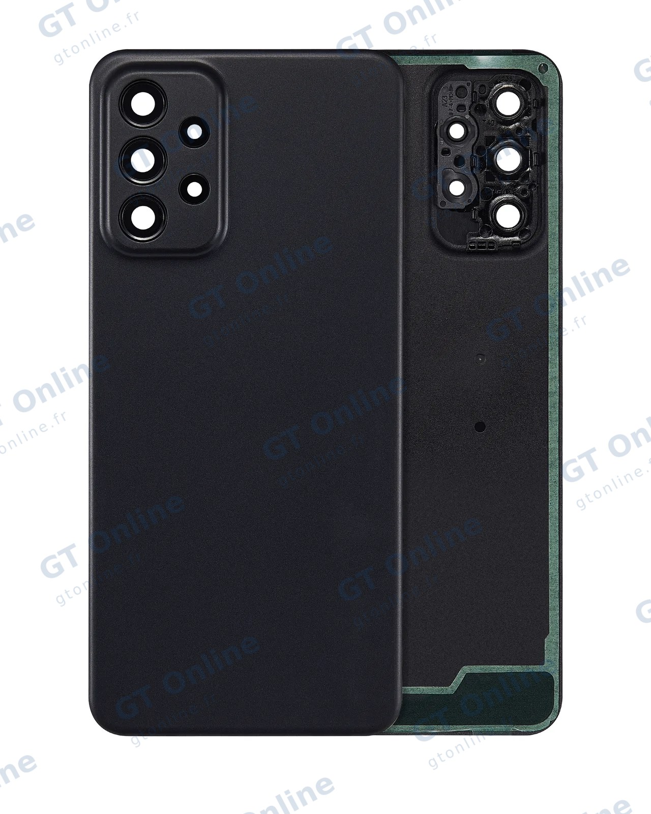 Vitre arrière pour Samsung Galaxy A23 5G (A236 / 2022) (noir)