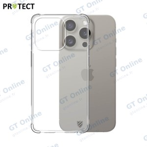Pack de 10 Coques Silicone Renforcée PROTECT pour Apple iPhone 16 Pro Bulk Transparent