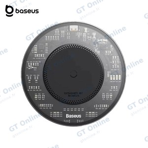 Chargeur à Induction Baseus CCJJ050001 15W (avec Câble Type-C vers Type-C) Noir