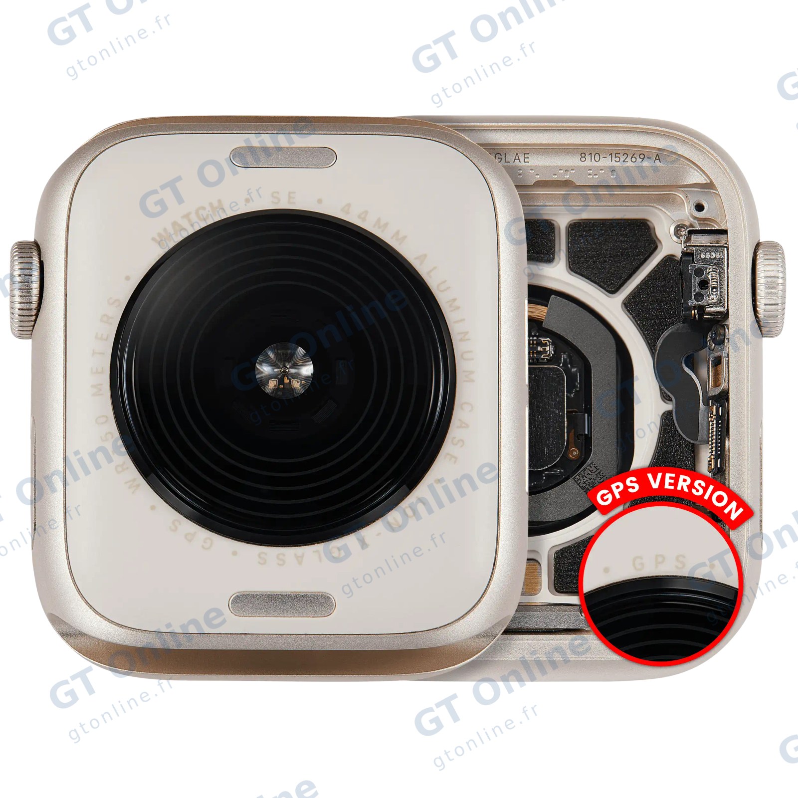 Châssis pour Apple Watch Series SE 2nd (44MM) (origine d'occasion — grade A, version GPS, Aluminum / Starlight)