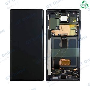Écran Tactile Original Refurb avec Châssis (PIEC) Samsung Galaxy Note 10 N970 Noir