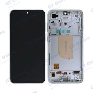 Écran Tactile Original Assembled avec Châssis Compatible Samsung Galaxy S23 FE S711 GH82-32854B Blanc