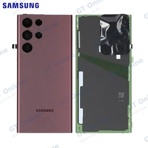 Cache Arrière Original Samsung Galaxy S22 Ultra S908 GH82-27458B GH82-27457B Bordeaux