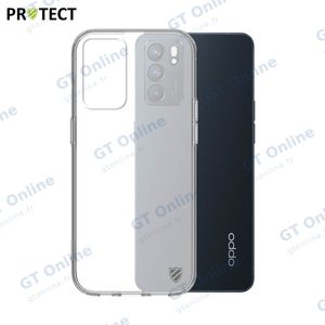 Coque Silicone PROTECT pour OPPO Reno6 5G Transparent