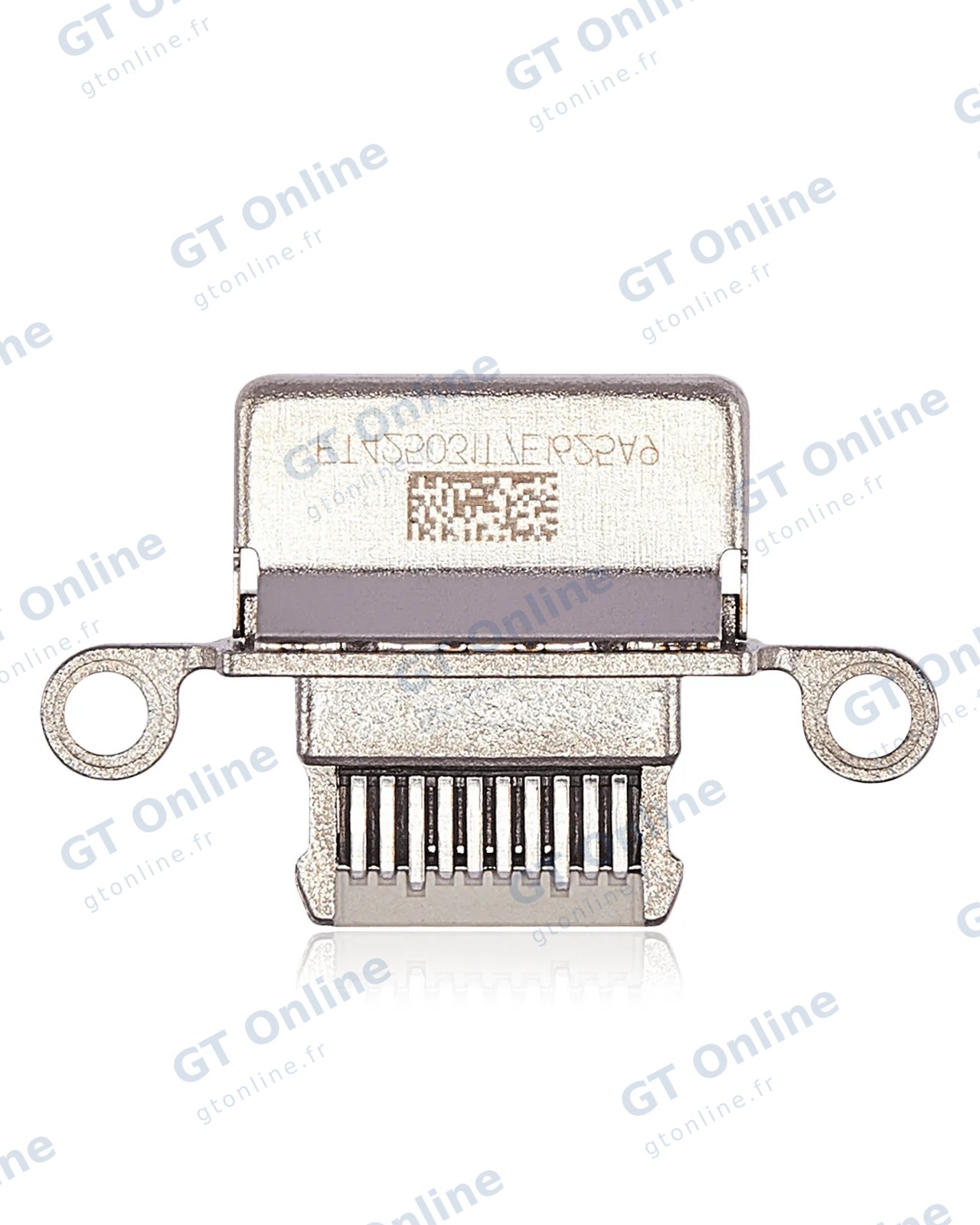 Connecteur de charge nu à souder pour Apple iPad Air 4 / iPad Air 5 (soudure requise, blanc)
