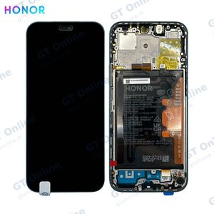 Bloc Écran Complet avec Châssis et Batterie Original Honor 200 Lite 0235ALPU Cyan Lake