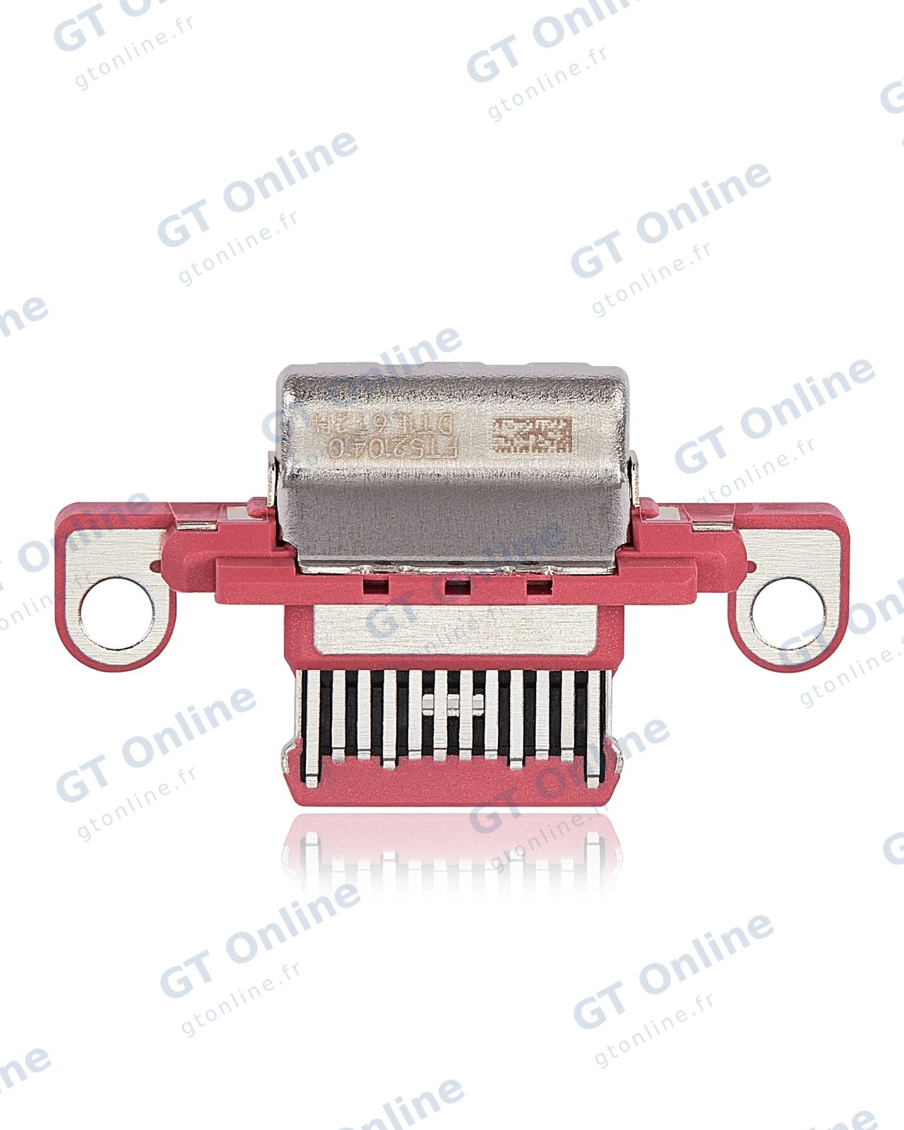 Connecteur de charge nu à souder pour Apple iPad 10 (2022) (soudure requise, rose)