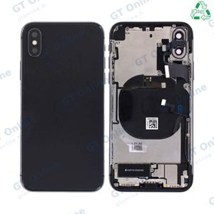 Coque de Réparation Complète Aftermarket (PIEC) Apple iPhone X Noir