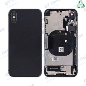 Coque de Réparation Complète Aftermarket (PIEC) Apple iPhone X Noir