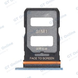 Tiroir Sim Premium Xiaomi Poco X4 GT Bleu