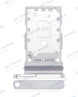 Tiroir SIM pour Samsung Galaxy S22 Ultra (blanc)