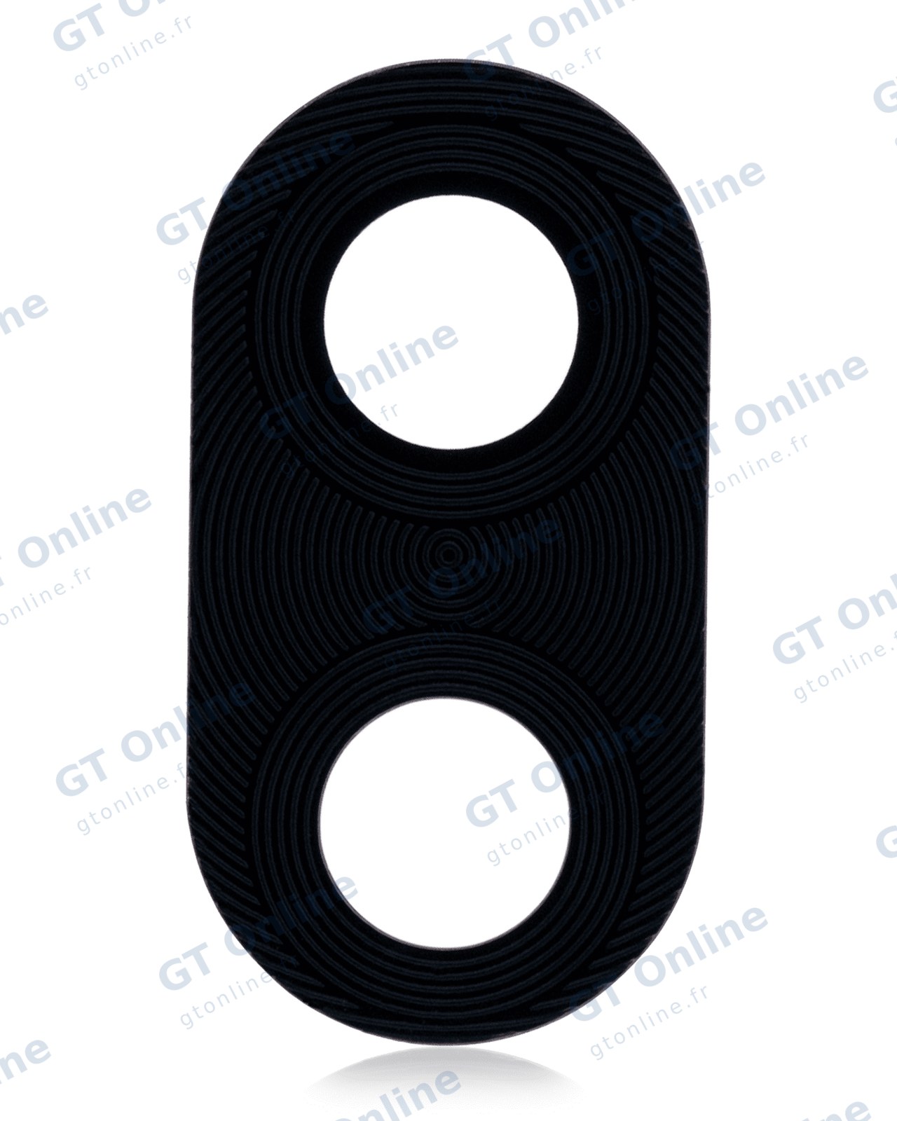 Vitre de caméra arrière pour Motorola Moto G7 Play (XT1952 / 2019) (origine, noir)