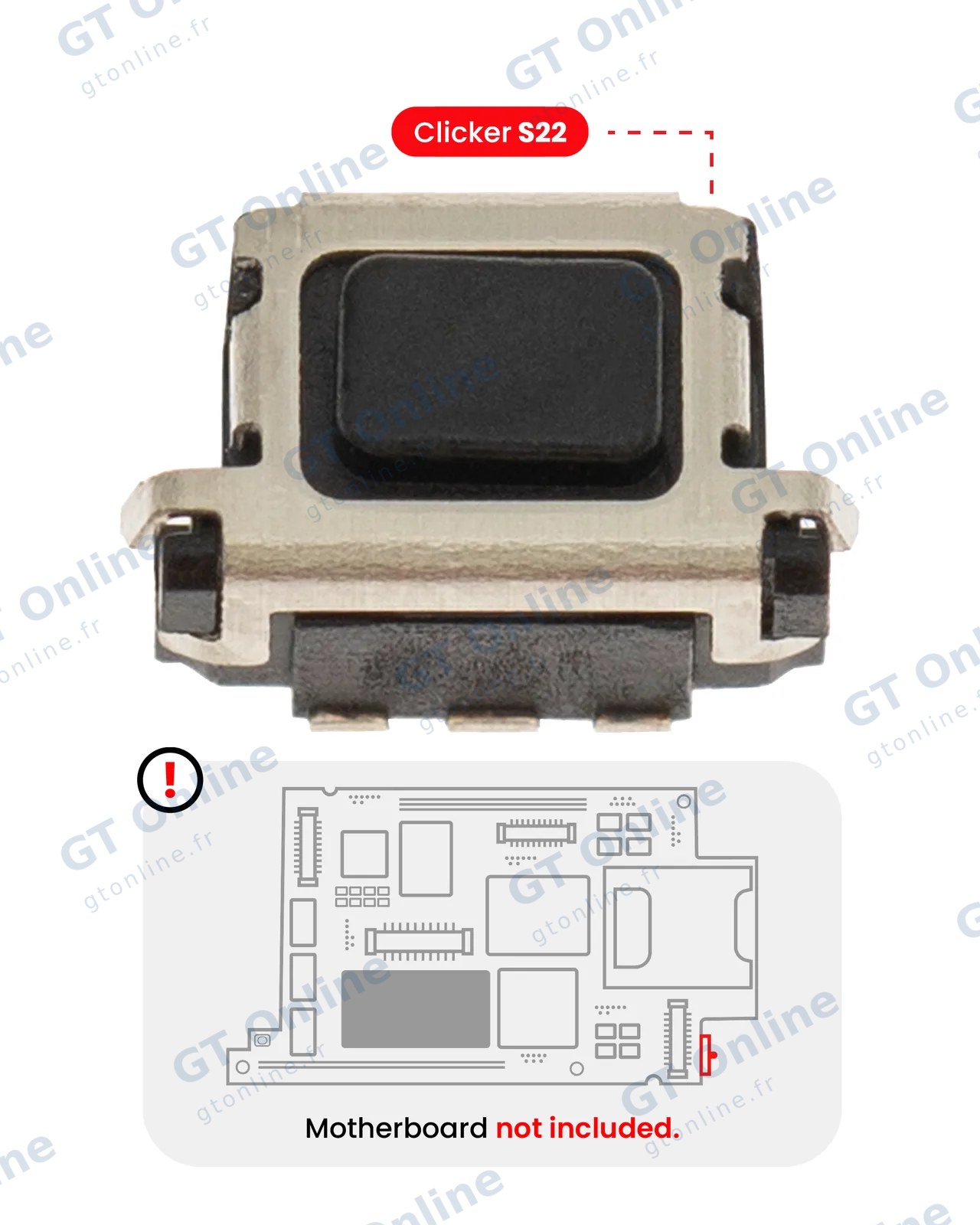Pièce à microsouder pour Motorola Moto Z2 Play (XT1710 / 2017) (soudure requise)