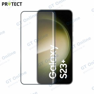 Verre Trempé Intégral PROTECT pour Samsung Galaxy S23 Plus 5G S916 Noir