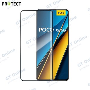 Verre Trempé Intégral PROTECT pour Xiaomi Poco X6 5G Noir