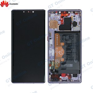 Bloc Écran Complet avec Châssis et Batterie Original Huawei Mate 30 Pro 02353HJH Argent