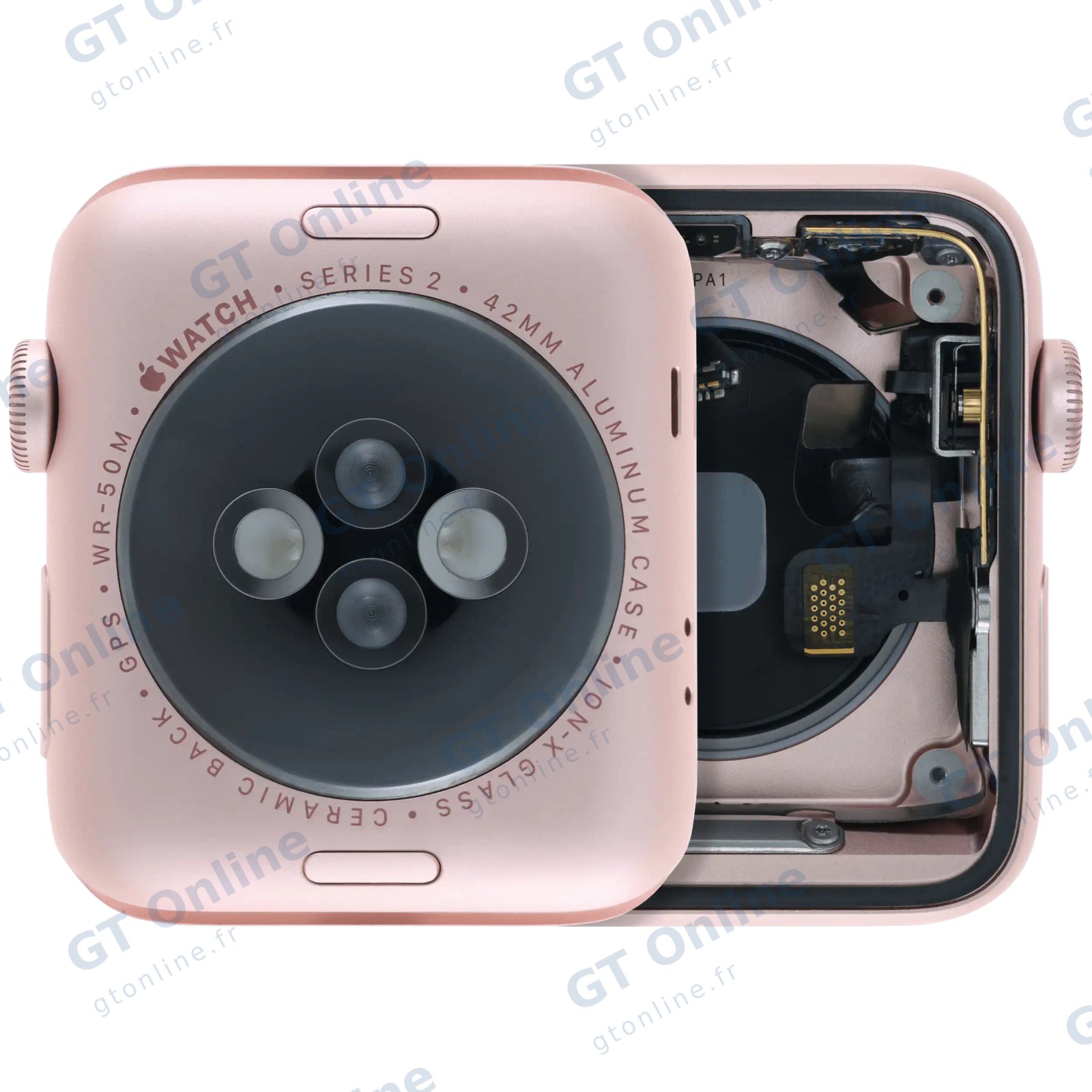 Châssis pour Apple Watch Series 2 (42MM) (origine d'occasion — grade A, Cellular Version, Aluminum / Rose Gold)