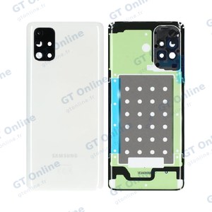 Cache Arrière Premium Samsung Galaxy M51 M515 Blanc