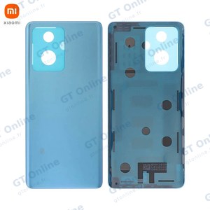 Cache Arrière Original Xiaomi Redmi Note 12 Pro+ 5G 1610111000838B Bleu Ciel