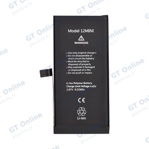 Batterie Diagnostic High Capacity Apple iPhone 12 Mini (TI 2460mAh)
