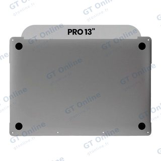 Coque inférieure pour Apple MacBook Pro 13" A2289 (2020) (origine neuve, gris sidéral)