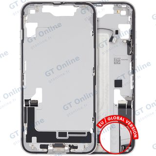 Châssis pour Apple iPhone 16e / 17e (version EU, origine d'occasion — grade B, blanc)