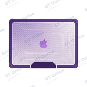 Coque de Protection Renforcée avec Support Apple MacBook Air M2 15" (2023) A2941 Violet