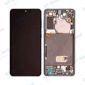 Écran Tactile Oled avec Châssis Samsung Galaxy S21 5G G991 Phantom Gray