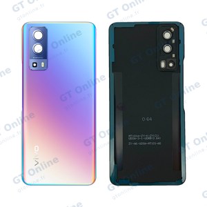 Cache Arrière Premium Vivo Y72 5G Bleu Irise