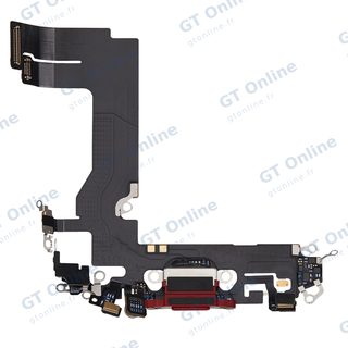 Dock de charge pour Apple iPhone 13 Mini (origine d'occasion, rouge)