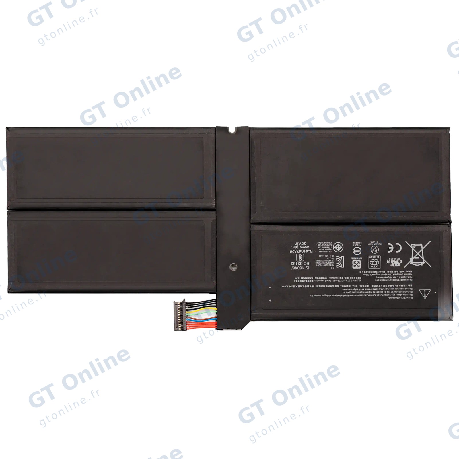 Batterie pour Microsoft Surface Pro 7 (1866) (DYNM03)