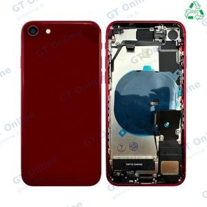 Coque de Réparation Complète Aftermarket (PIEC) Apple iPhone 8 Rouge