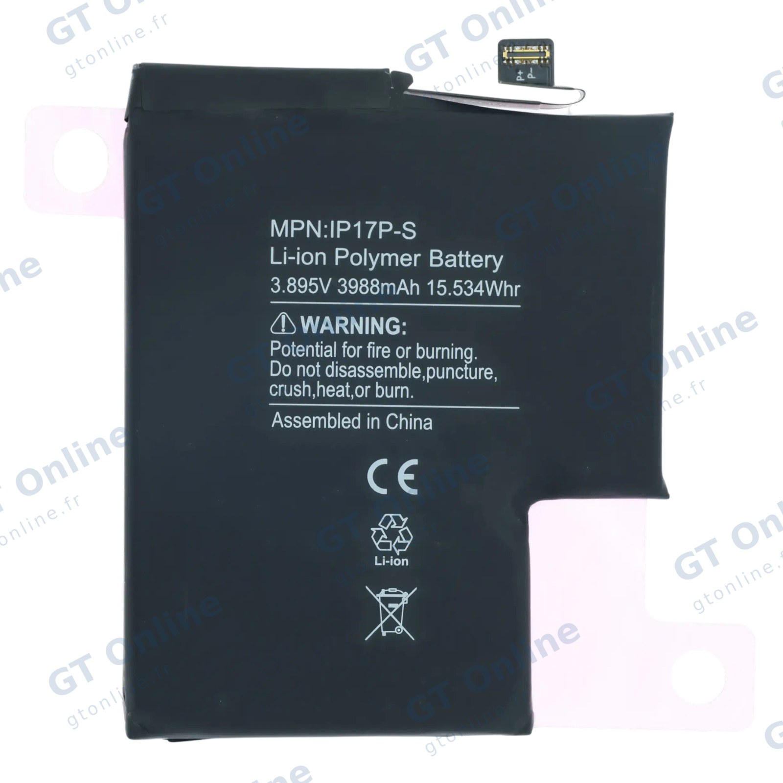Batterie pour Apple iPhone 17 Pro (UK / EU Version)