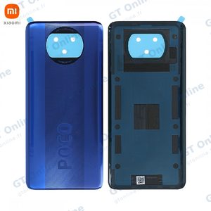 Cache Arrière Original Xiaomi Poco X3 NFC 55050000H46D Bleu Mer