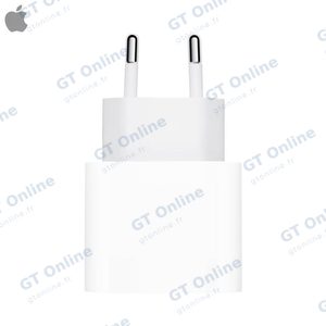 Chargeur Secteur USB-C Apple MHJE3TU/A MUVV3ZM/A 20W 3A Blanc